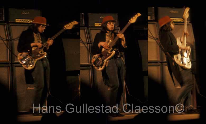 A study of Glenn Cornick, Jethro Tull, handling the bas at Stockholm Konserthus 9/1/69